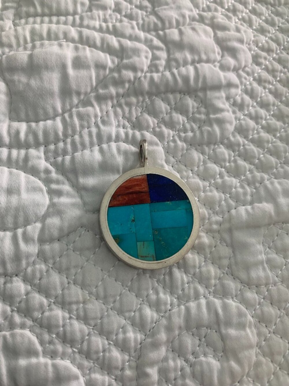 Signed Colin Coonsis Pendant